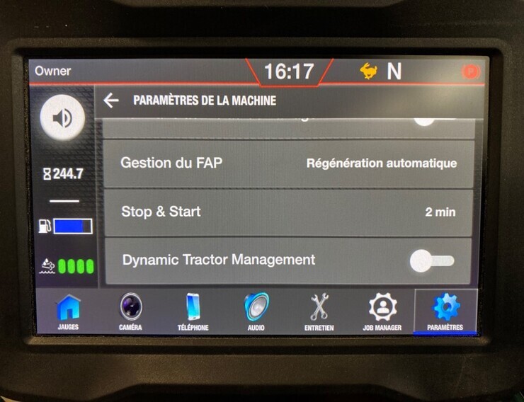 Dynamic Tractor Management